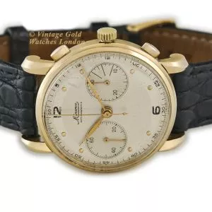Minerva Chronograph Cal.13-20 CH 18ct c1950 (14) (navigation)