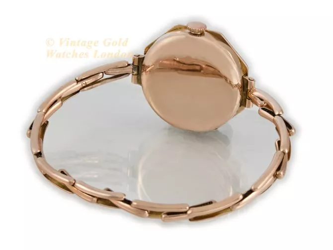 Ladies Rolex 9ct Pink Gold 1920 (11)