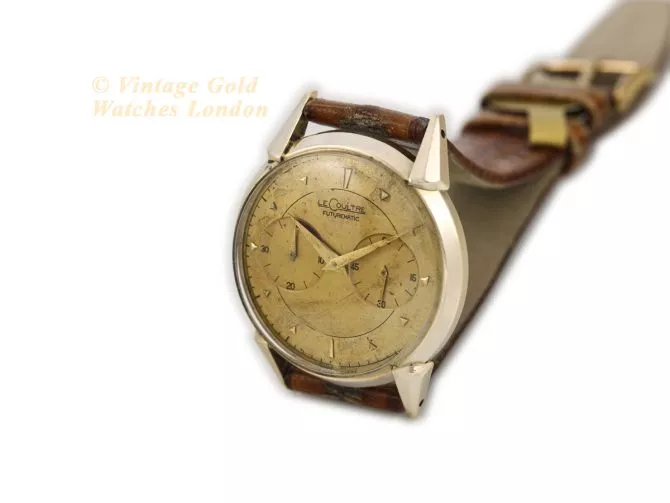Jaeger-LeCoultre Futurematic Automatic Cal.497 14ct c1955 (6)