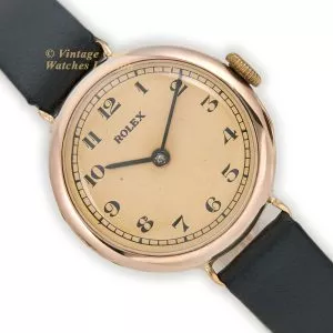 Ladies Rolex 9ct Pink Gold 1927 (15) (navigation)