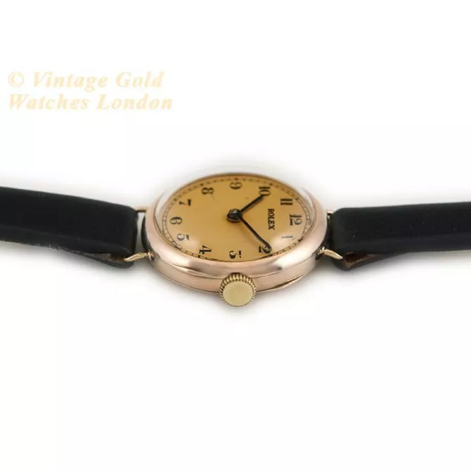 Ladies Rolex 9ct Pink Gold 1927 (9) (navigation)