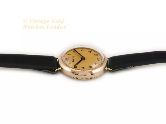 Ladies Rolex 9ct Pink Gold 1927 (10)