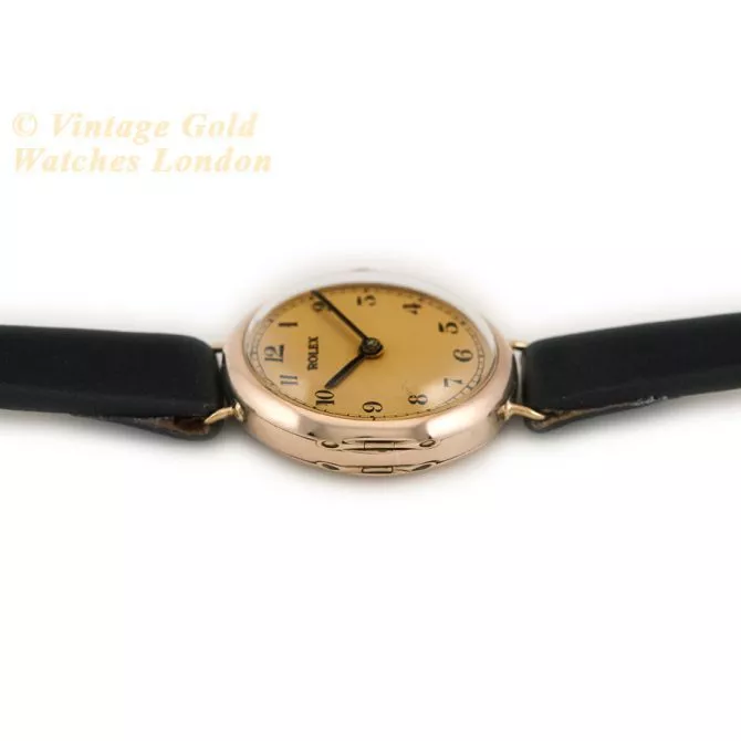 Ladies Rolex 9ct Pink Gold 1927 (10) (navigation)