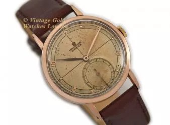 Omega Chronometer Cal.30T2 18ct Pink Gold 1945 - hover