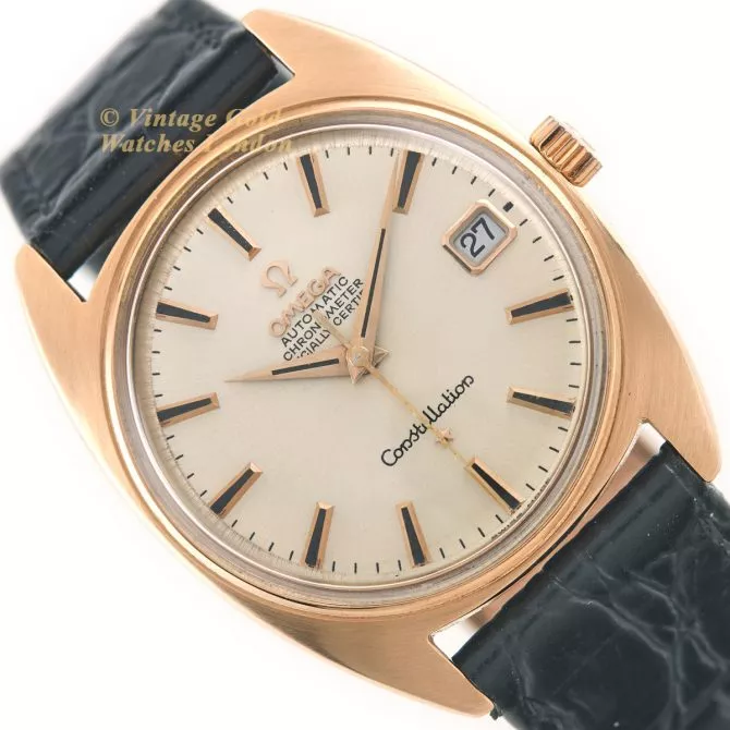 Omega Constellation Cal.564 18ct Pink Gold 1968 (15)