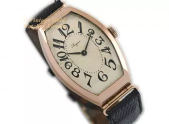 Longines Cal.13.3 14ct Pink Gold c1921 - hover