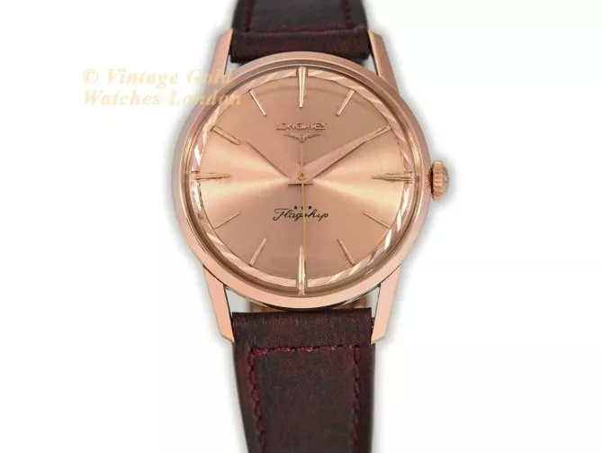Longines Flagship Ref.503 18ct Pink Gold 1956 (4)