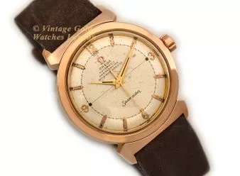 Omega Seamaster Bumper Automatic Ref.14351 SC 18ct Pink Gold 1952 - hover