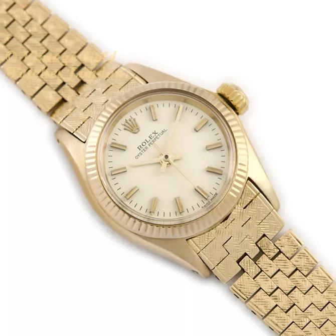 Ladies Rolex Oyster Perpetual Ref.6719 18ct 1972 (8) (navigation)