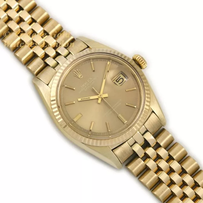 Rolex Oyster Perpetual Datejust Ref.1601 18ct 1969 (8) (navigation)
