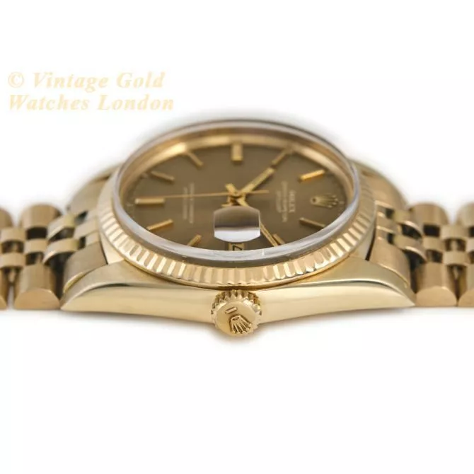 Rolex Oyster Perpetual Datejust Ref.1601 18ct 1969 (9) (navigation)