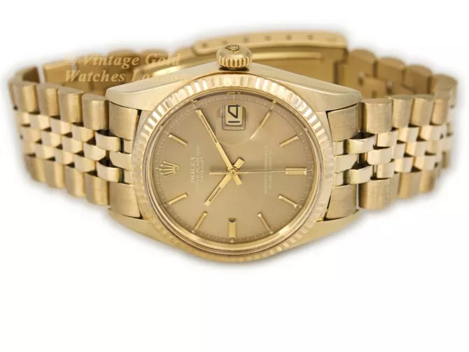 Rolex Oyster Perpetual Datejust Ref.1601 18ct 1969 (7)