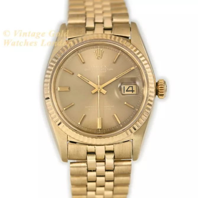 Rolex Oyster Perpetual Datejust Ref.1601 18ct 1969 (4) (navigation)