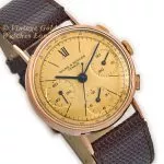 Baume & Mercier Chronograph Cal.1873 18ct Pink Gold c1951 mobile navigation (2)