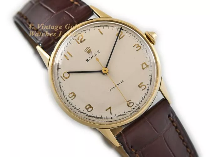 Rolex Precision Ref.3745 18ct c1948 – One of the Earliest Rolex Precisions! (2)