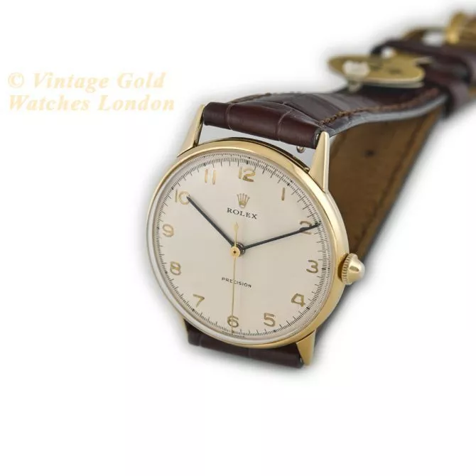 Rolex Precision Ref.3745 18ct c1948 – One of the Earliest Rolex Precisions! (6) (navigation)