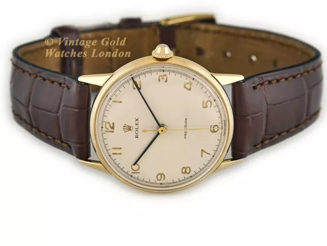 Rolex Precision Ref.3745 18ct c1948 – One of the Earliest Rolex Precisions! (7)