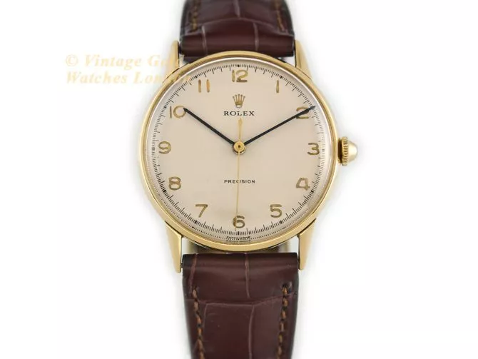 Rolex Precision Ref.3745 18ct c1948 – One of the Earliest Rolex Precisions! (4)