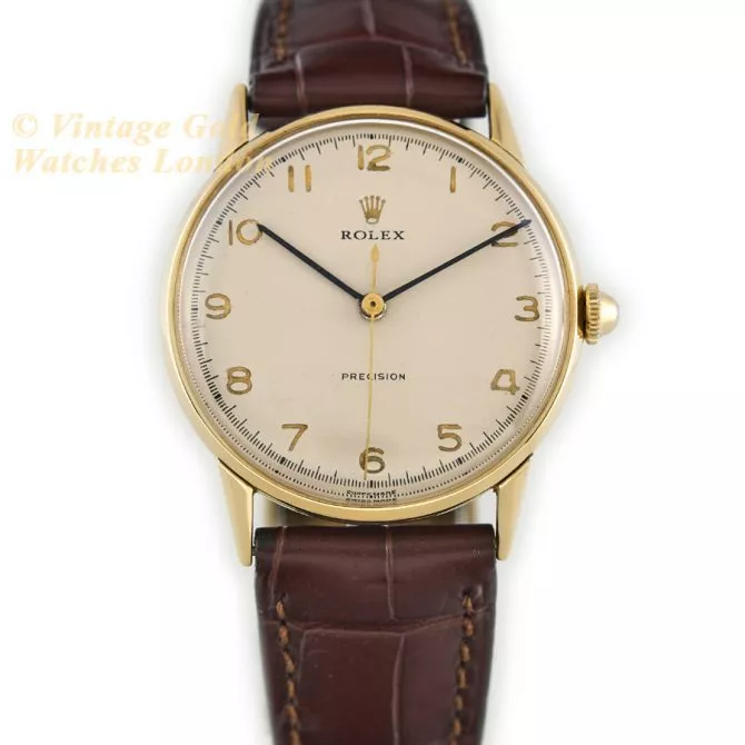 Rolex Precision Ref.3745 18ct c1948 – One of the Earliest Rolex Precisions! (4) (navigation)