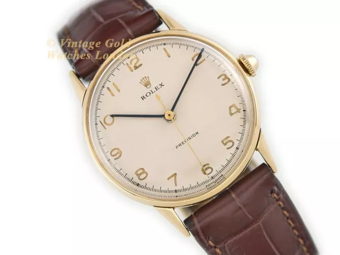 Rolex Precision Ref.3745 18ct c1948 – One of the Earliest Rolex Precisions! (1)