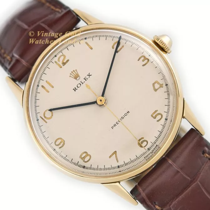 Rolex Precision Ref.3745 18ct c1948 – One of the Earliest Rolex Precisions! (15)