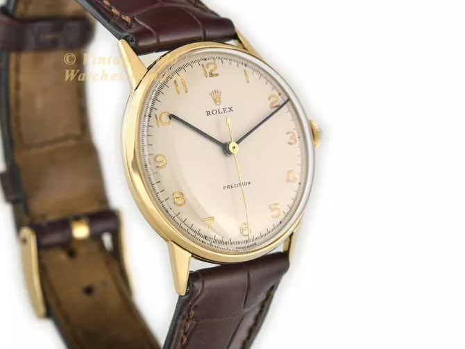Rolex Precision Ref.3745 18ct c1948 – One of the Earliest Rolex Precisions! (3)