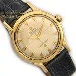 Omega Constellation Bumper Auto Deluxe Ref.2652SC 18ct 1952 1st Release mobile navigation (2)