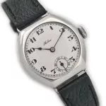 Rolex Cal.10½ Sterling Silver Porcelain Dial c1935 mobile navigation (2)