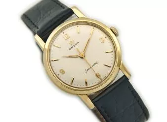 Omega Seamaster Cal.600 18ct 1961 - hover
