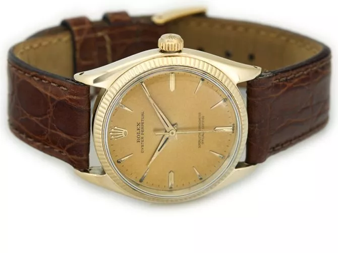 Rolex Oyster Perpetual Ref.1005 14ct 1957 (7)