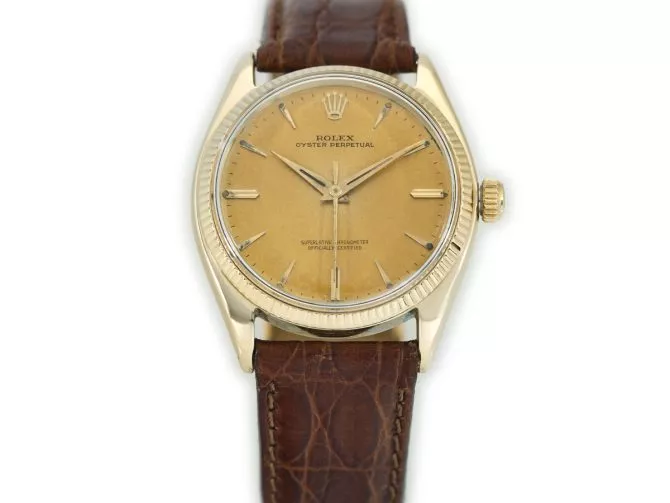Rolex Oyster Perpetual Ref.1005 14ct 1957 (4)