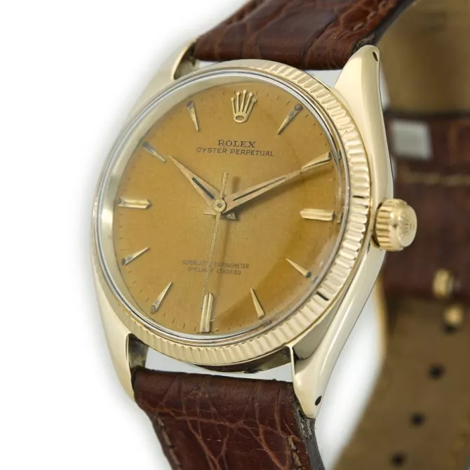Rolex Oyster Perpetual Ref.1005 14ct 1957 (5) (navigation)