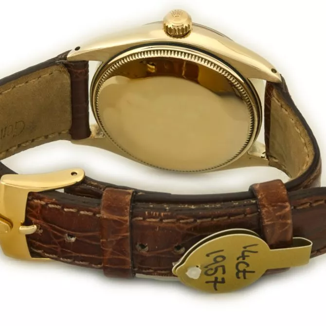 Rolex Oyster Perpetual Ref.1005 14ct 1957 (11) (navigation)