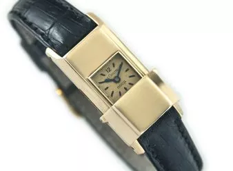 Ladies Jaeger-LeCoultre Duoplan 18ct c1945 - hover