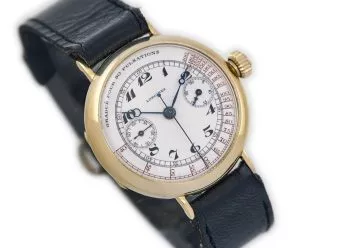 Longines Monopusher Chronograph 18ct 1931 - hover