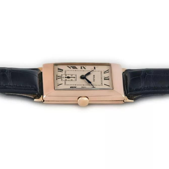 Rolex Cal.10½ Prima 9ct Pink Gold 1926 (9) (navigation)