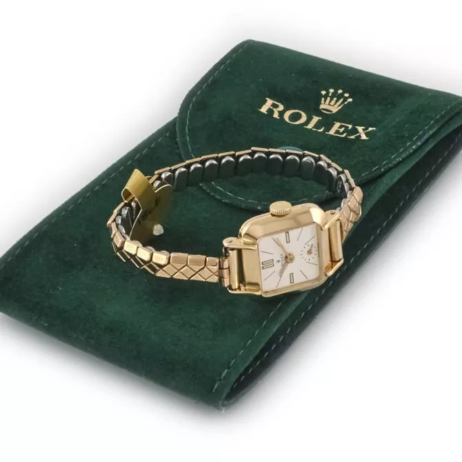 Ladies Rolex Precision Cal.250 18ct c1963 (13) (navigation)