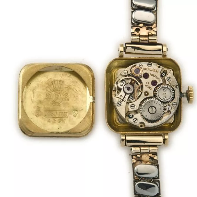 Ladies Rolex Precision Cal.250 18ct c1963 (12) (navigation)