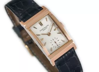 Patek Philippe Cal.9″90 18ct Pink Gold 1939 - hover