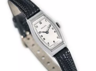 Ladies Rolex 14ct White Gold 1938 - hover