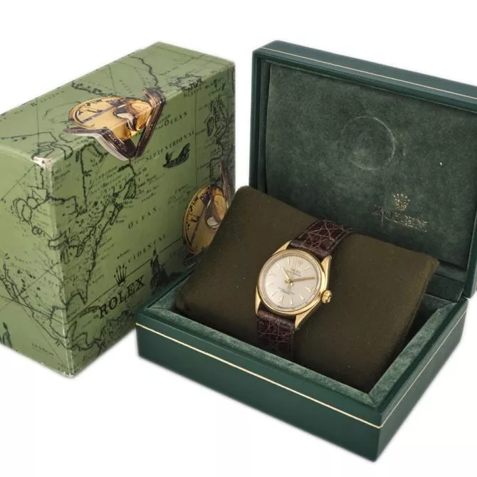 Rolex Oyster Perpetual Cal.1030 14ct 1954 (13) (navigation)