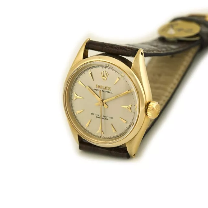 Rolex Oyster Perpetual Cal.1030 14ct 1954 (6) (navigation)