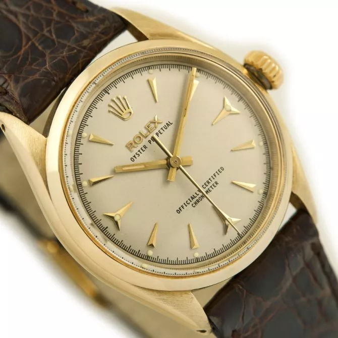 Rolex Oyster Perpetual Cal.1030 14ct 1954 (2) (navigation)