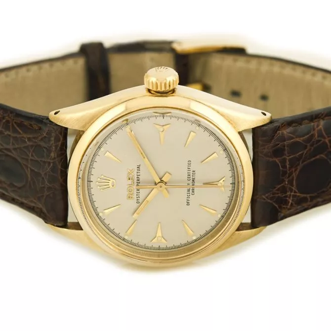 Rolex Oyster Perpetual Cal.1030 14ct 1954 (7) (navigation)