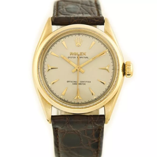Rolex Oyster Perpetual Cal.1030 14ct 1954 (4) (navigation)