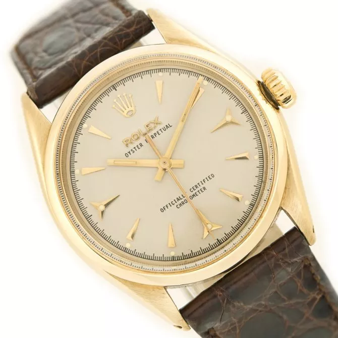 Rolex Oyster Perpetual Cal.1030 14ct 1954 (1) (navigation)