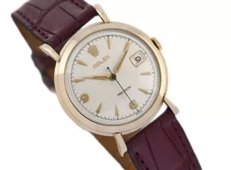 Rolex Precision Date Cal.1210 9ct 1963 Roulette Date - hover