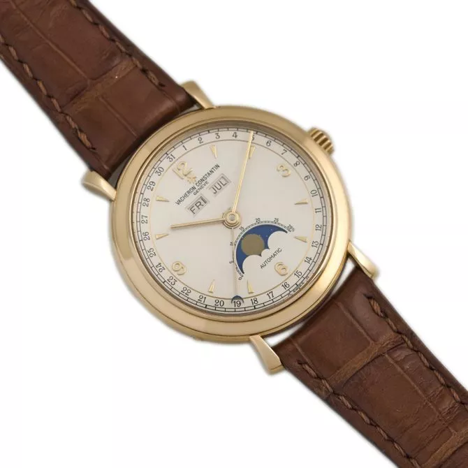 Vacheron Constantin Triple Date Moonphase 18ct c1992 (8) (navigation)