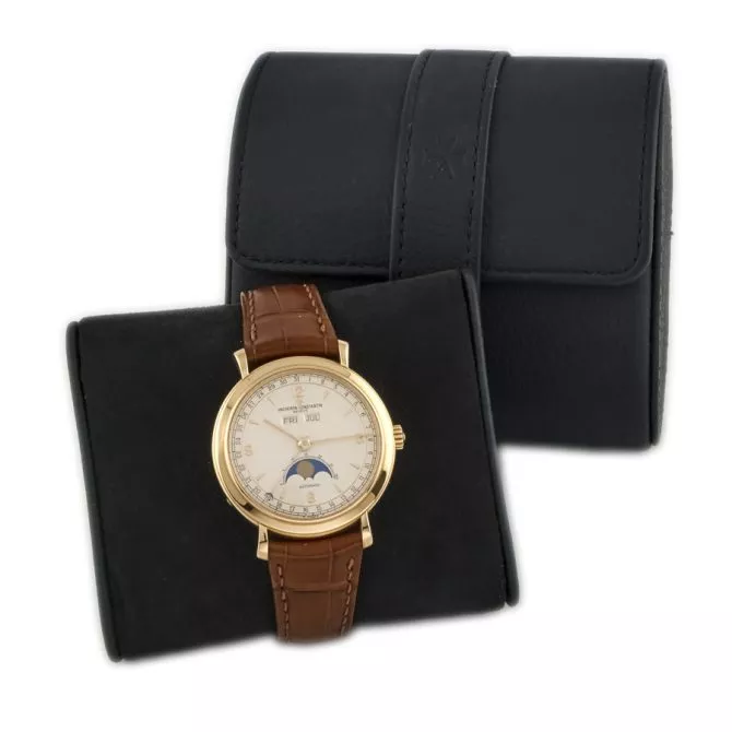 Vacheron Constantin Triple Date Moonphase 18ct c1992 (13) (navigation)