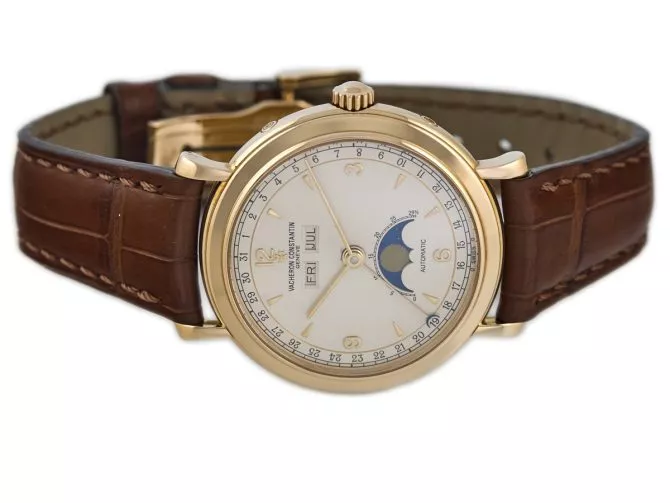 Vacheron Constantin Triple Date Moonphase 18ct c1992 (7)
